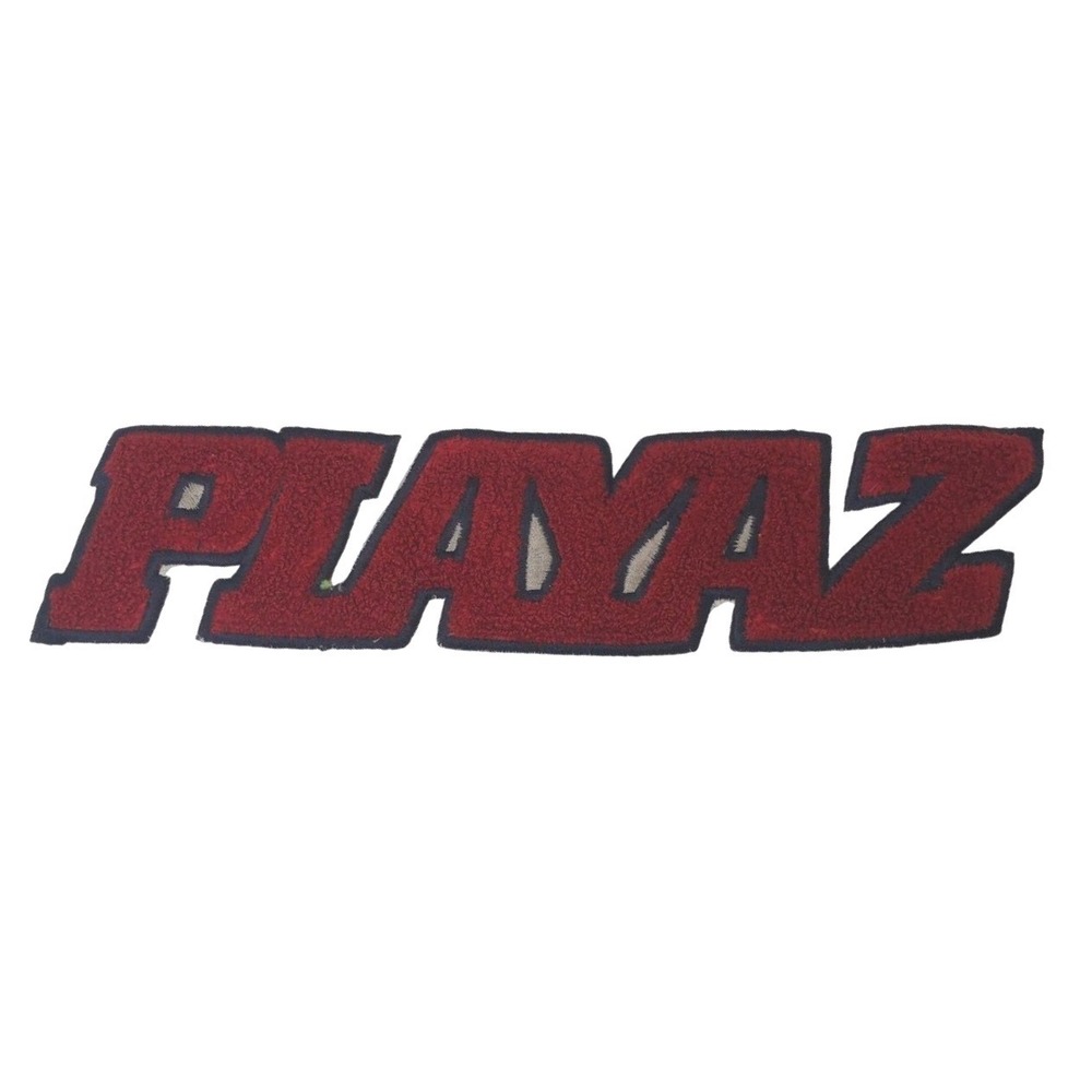 Vintage Playaz Chenille Varsity Patch